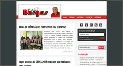 Desktop Screenshot of professorborges.com.br